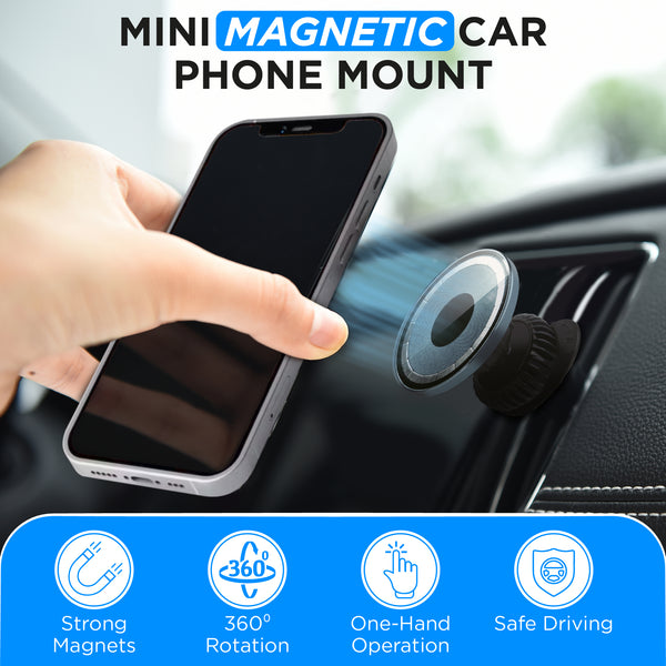 Hook Mounting - Car Phone Holder MagSafe Car Mount - Ssuction