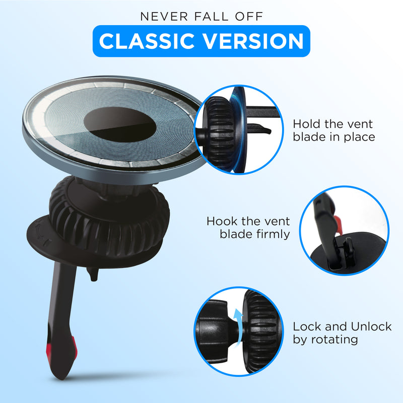 Clip & Hook Mounting - Car Phone Holder Bundle - Ssuction
